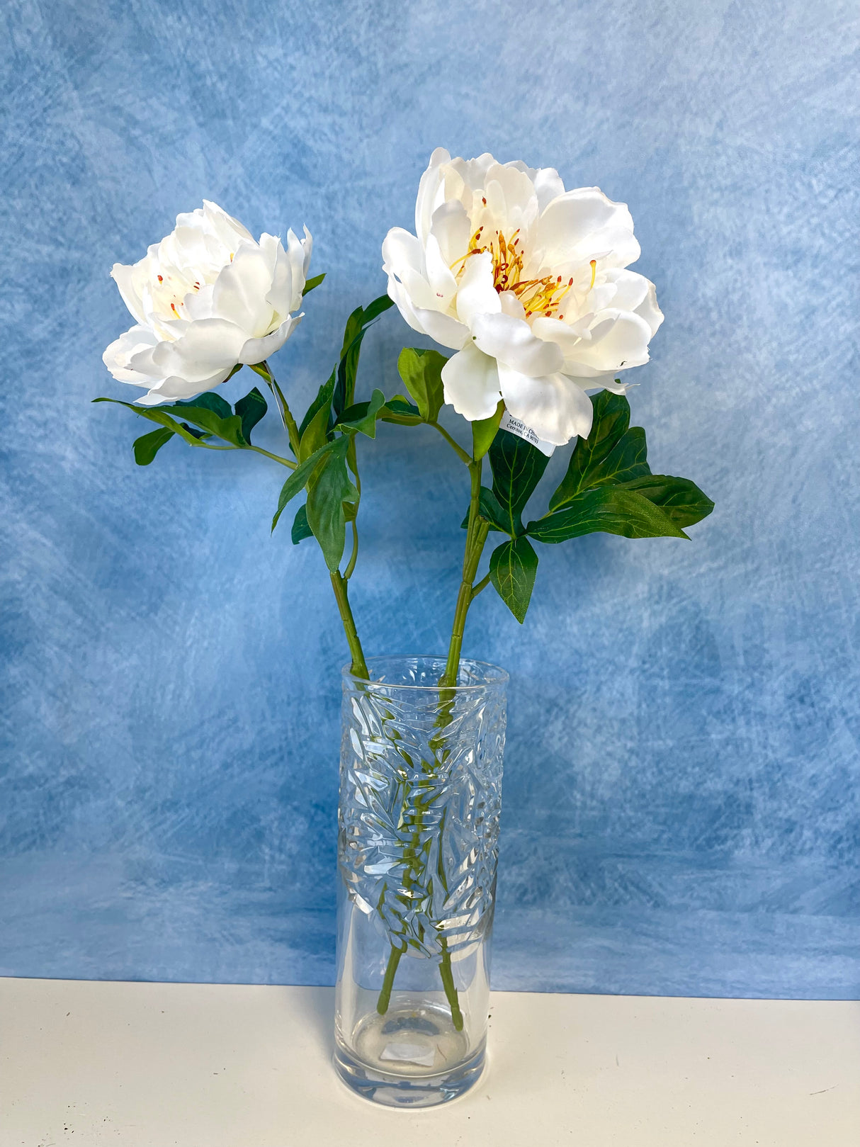 Cream Peony Spray