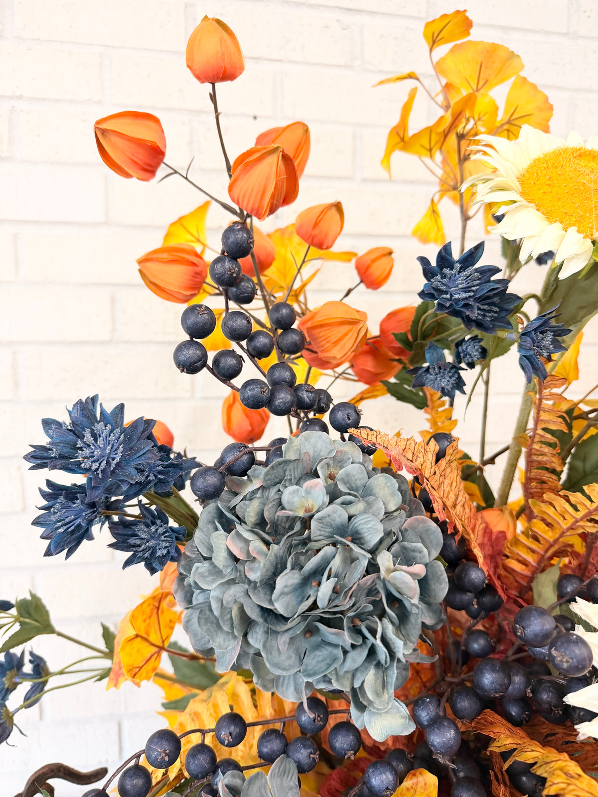 33" Golden Autumn Sunset Porch Pot