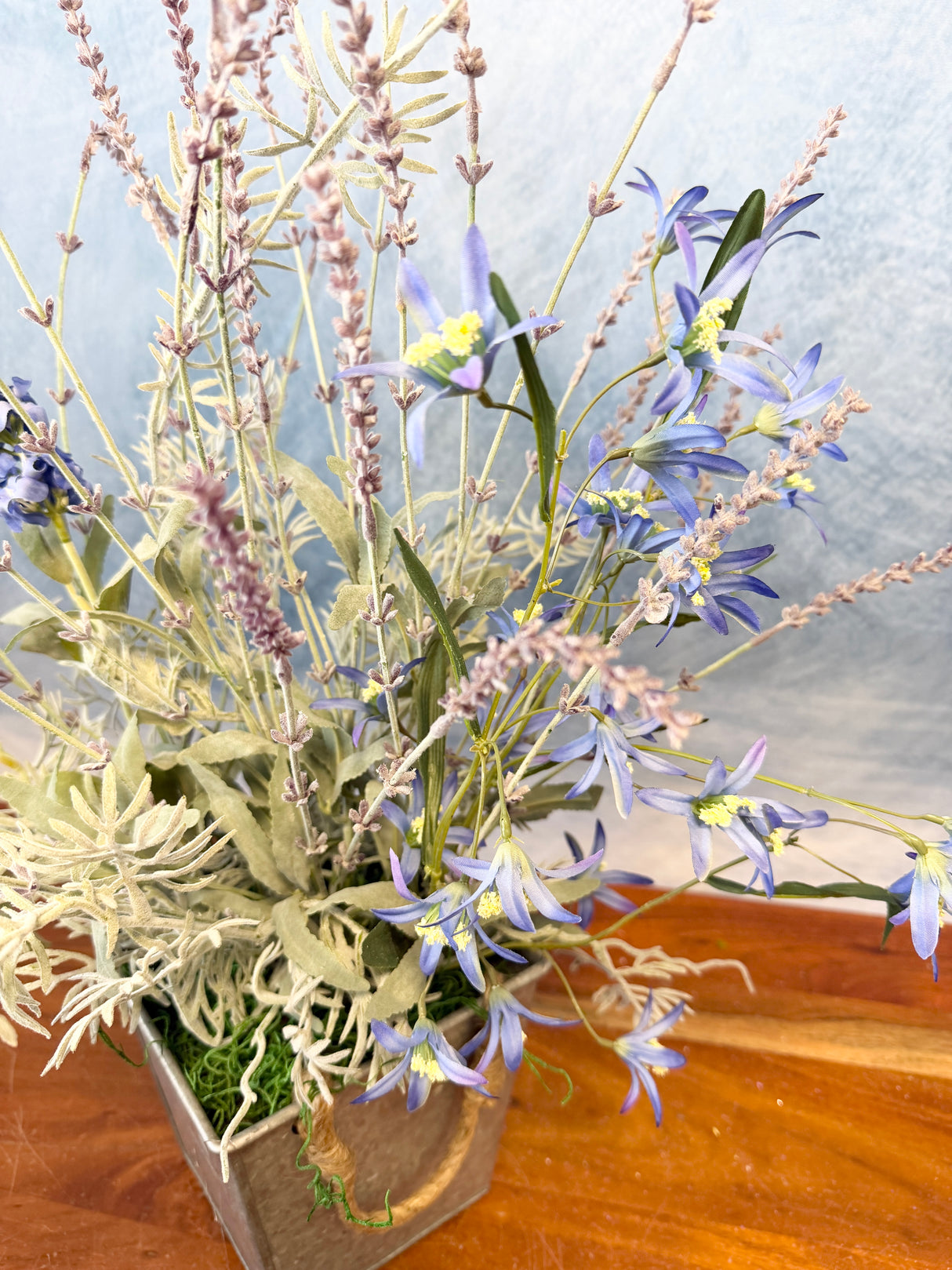 21" Lovely Lavender Centerpiece