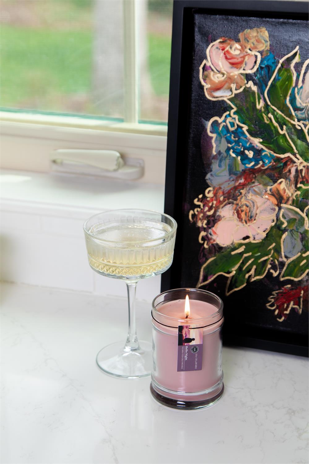 Hello Night Candle - 2 Sizes