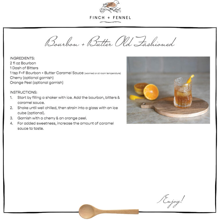 10 oz. Bourbon + Butter Caramel Sauce