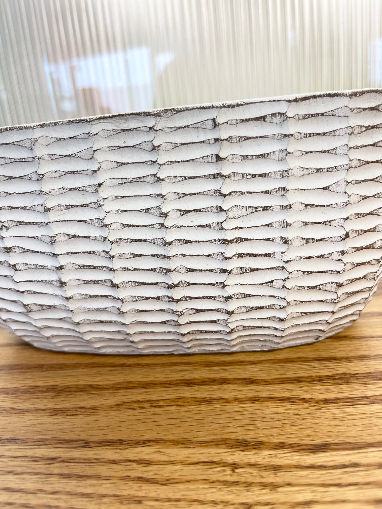 WHITEWASH CEMENT PLANTER