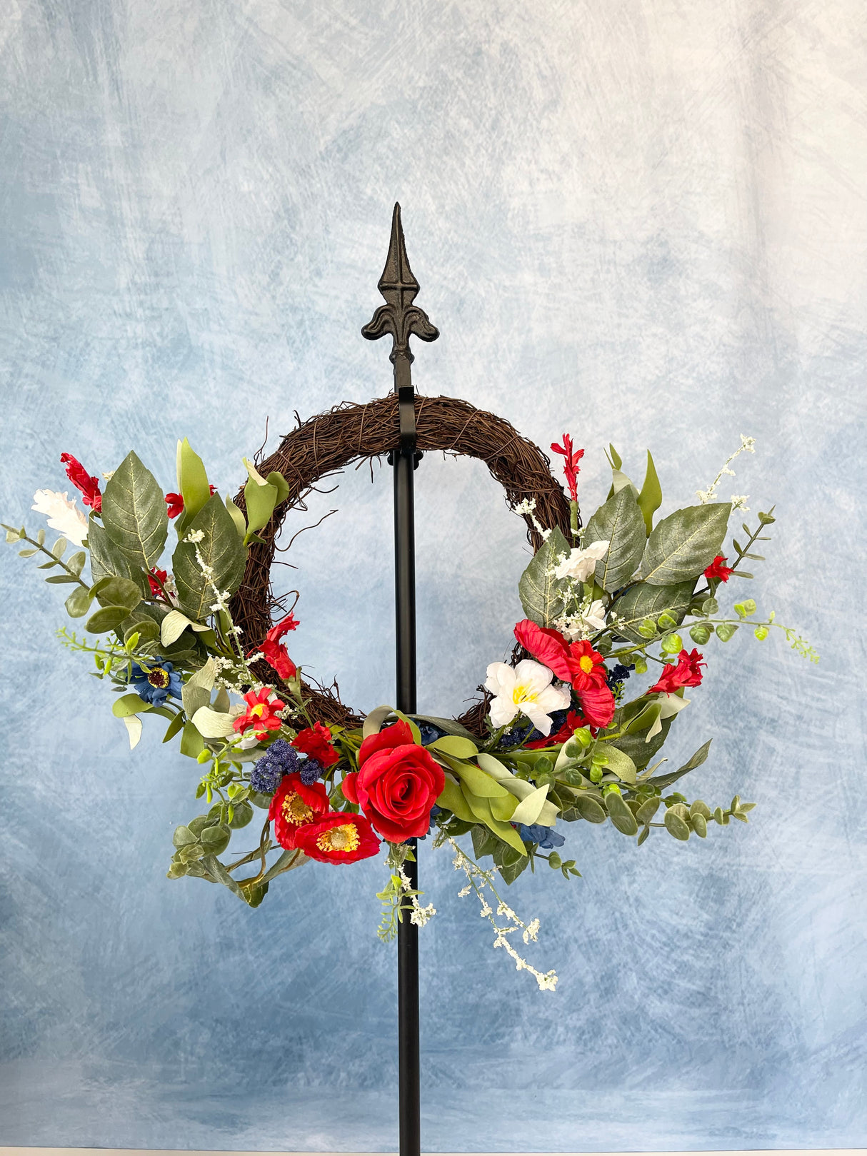 20" Country Americana Wreath