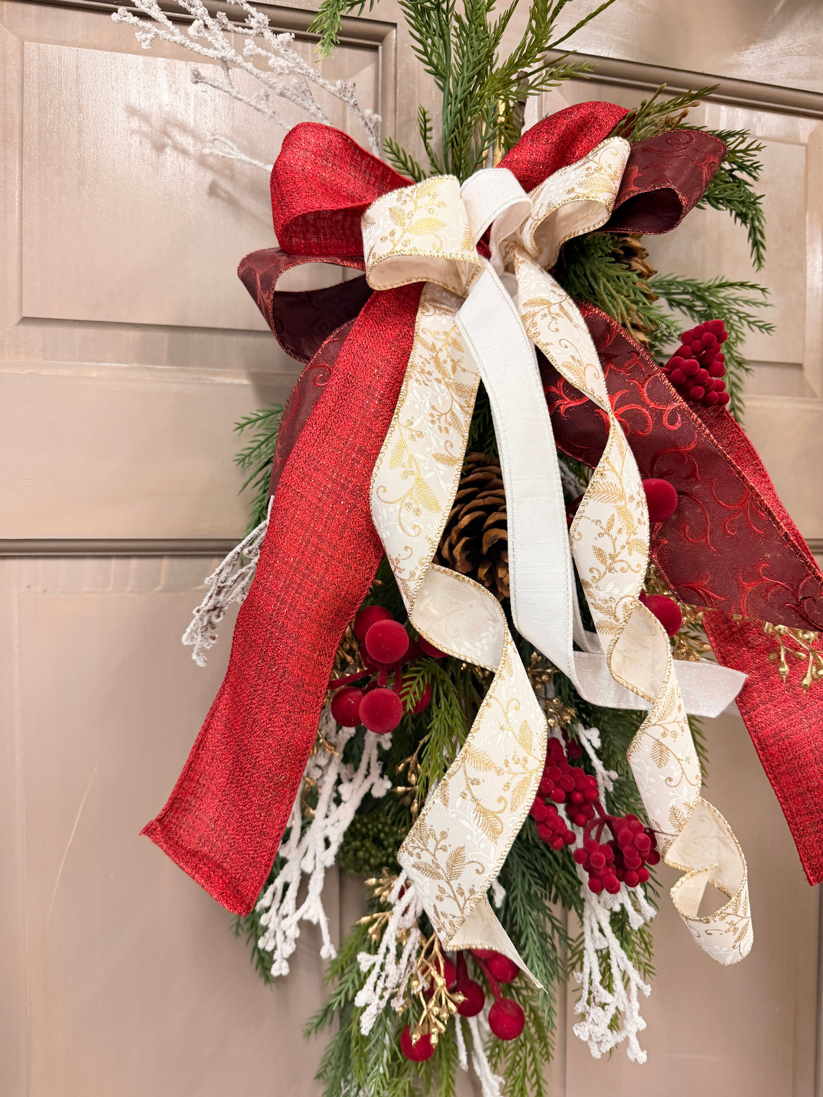 Crimson Christmas Swag Kit