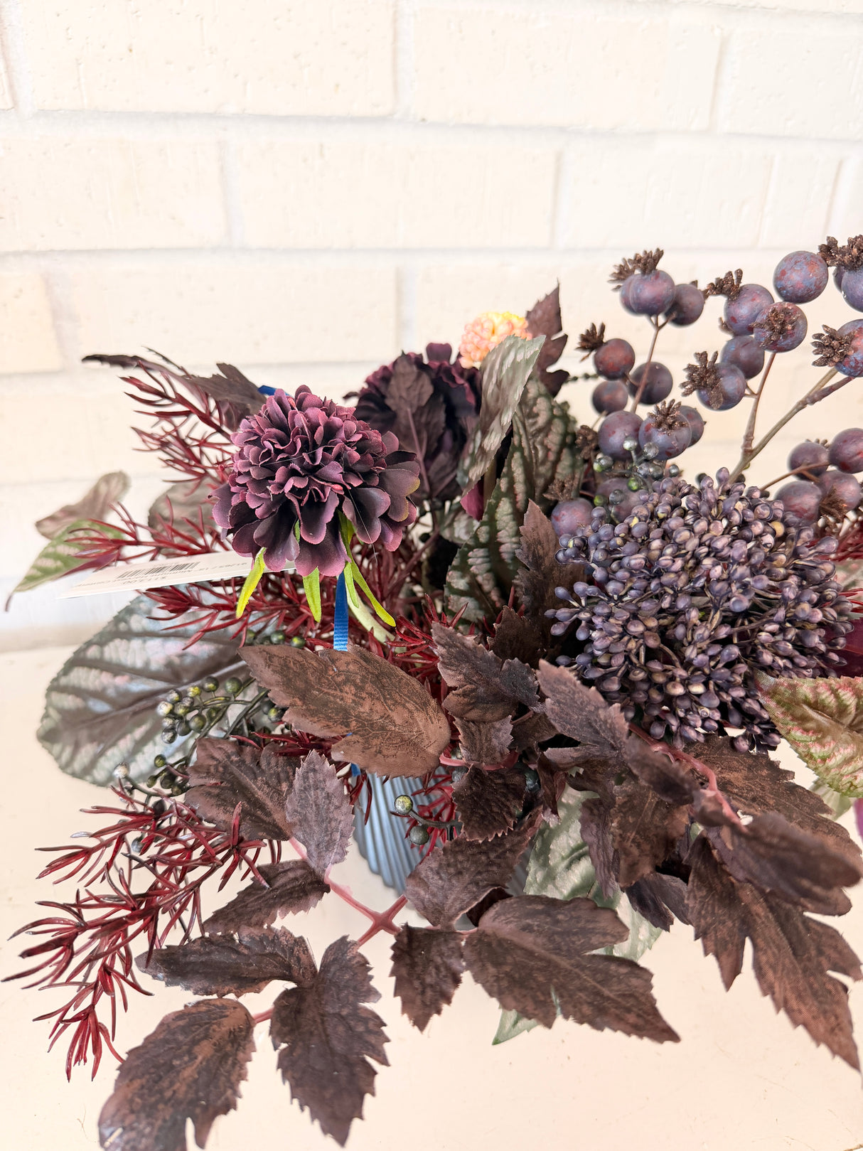 18" Midnight Harvest Centerpiece