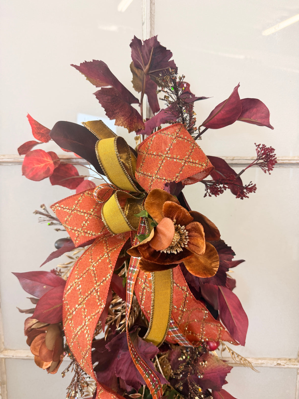 30" Fall Splendor Swag