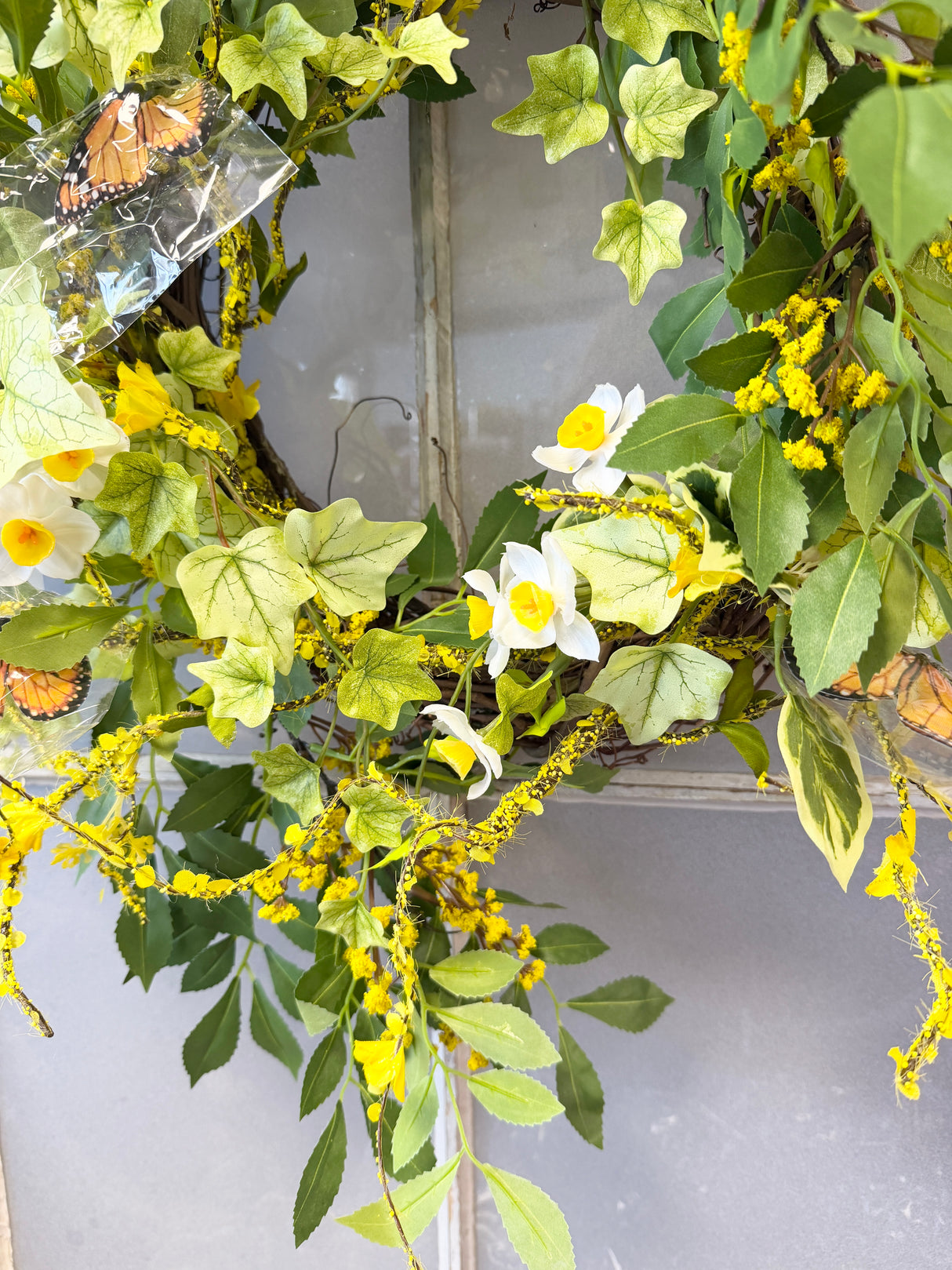 19" Spring Into Action Wreath