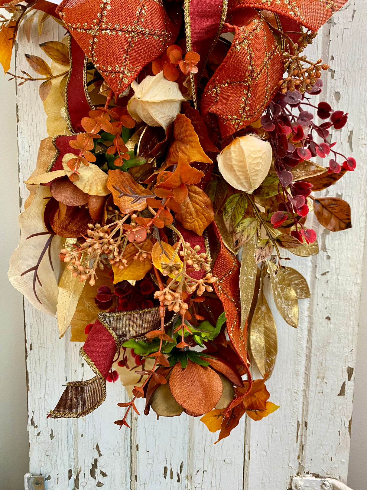 24" Autumn Reserve Vertical Swag