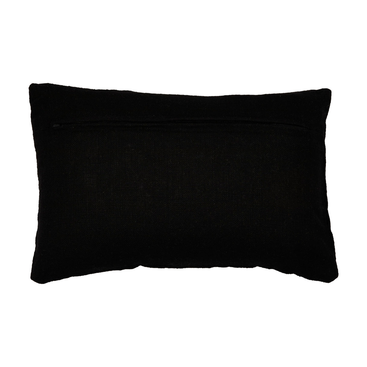 Embroidered Paisley Lumbar Pillow