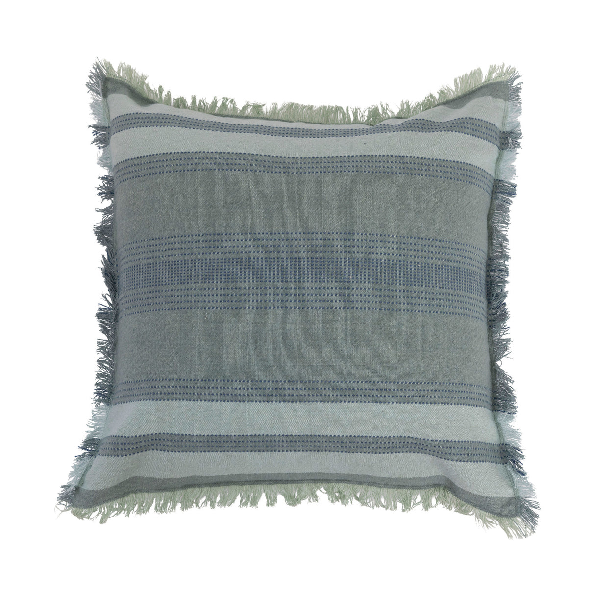 Serene Woven Cotton Pillow