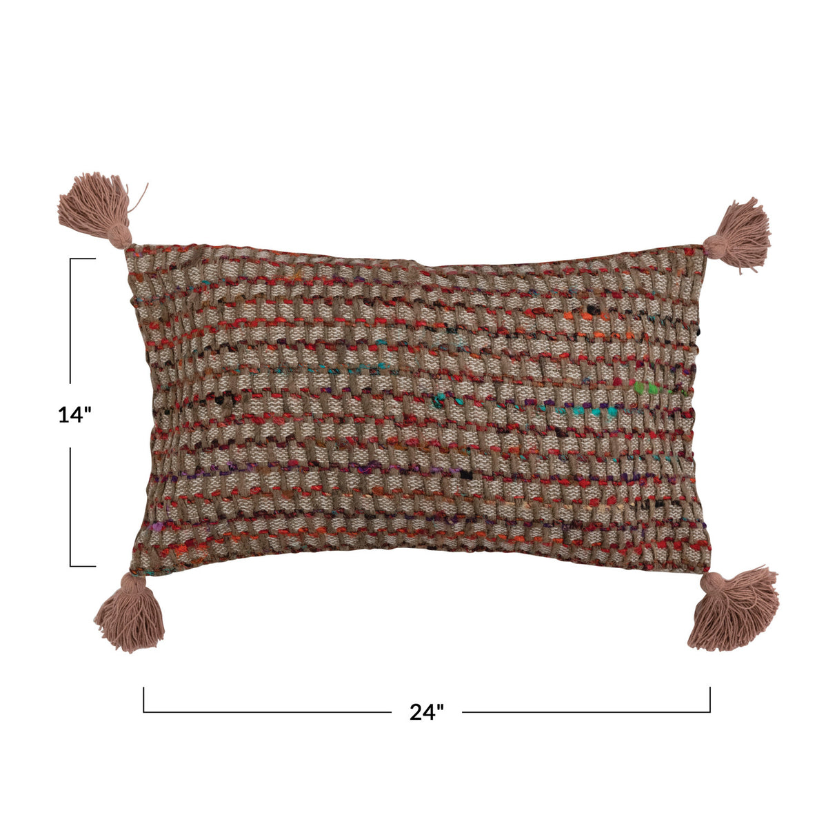 Chambray Lumbar Pillow