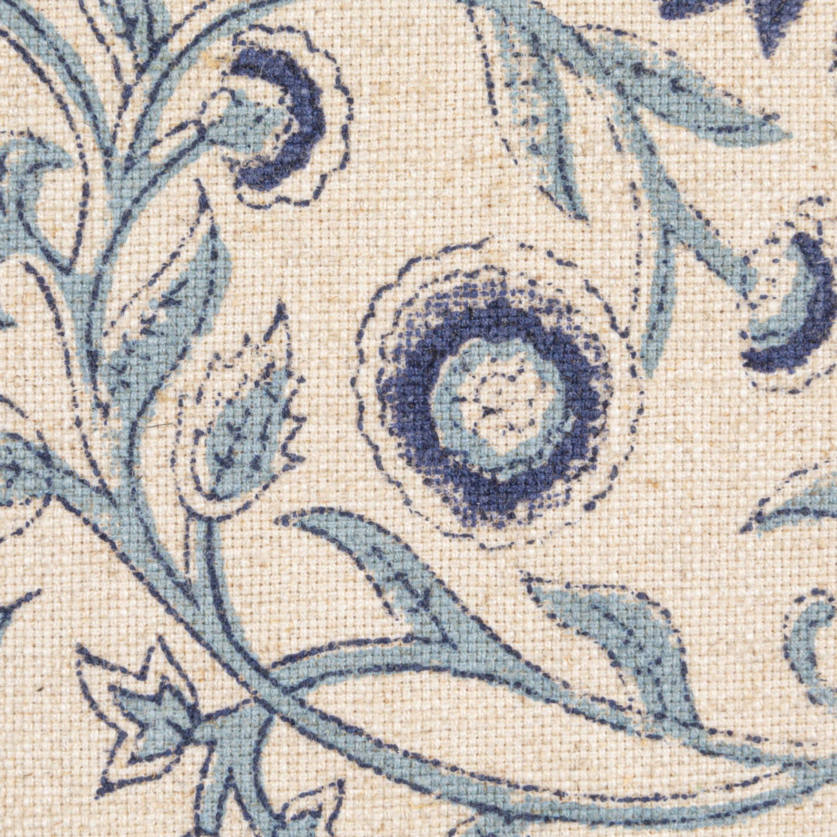 Block Printed Cotton Pillow