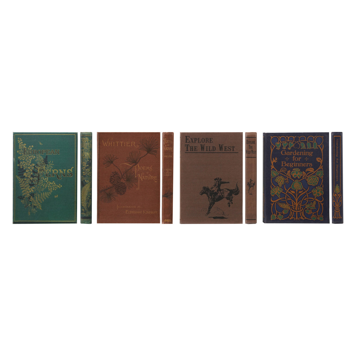 Book Design Bound Notebook - 4 Colors