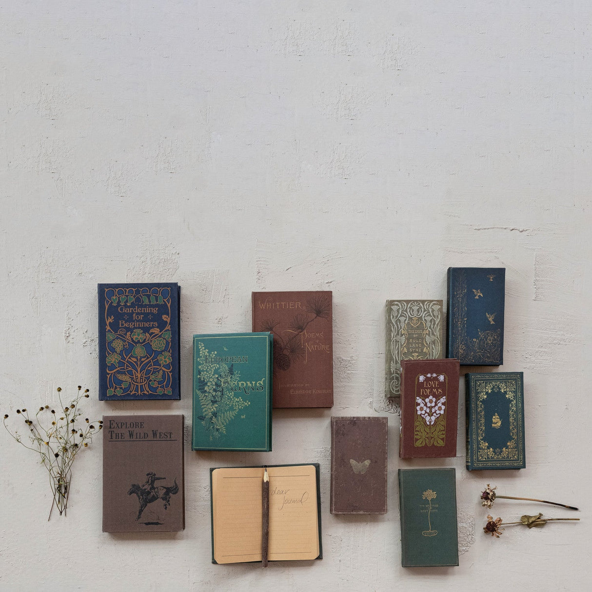Book Design Bound Notebook - 4 Colors