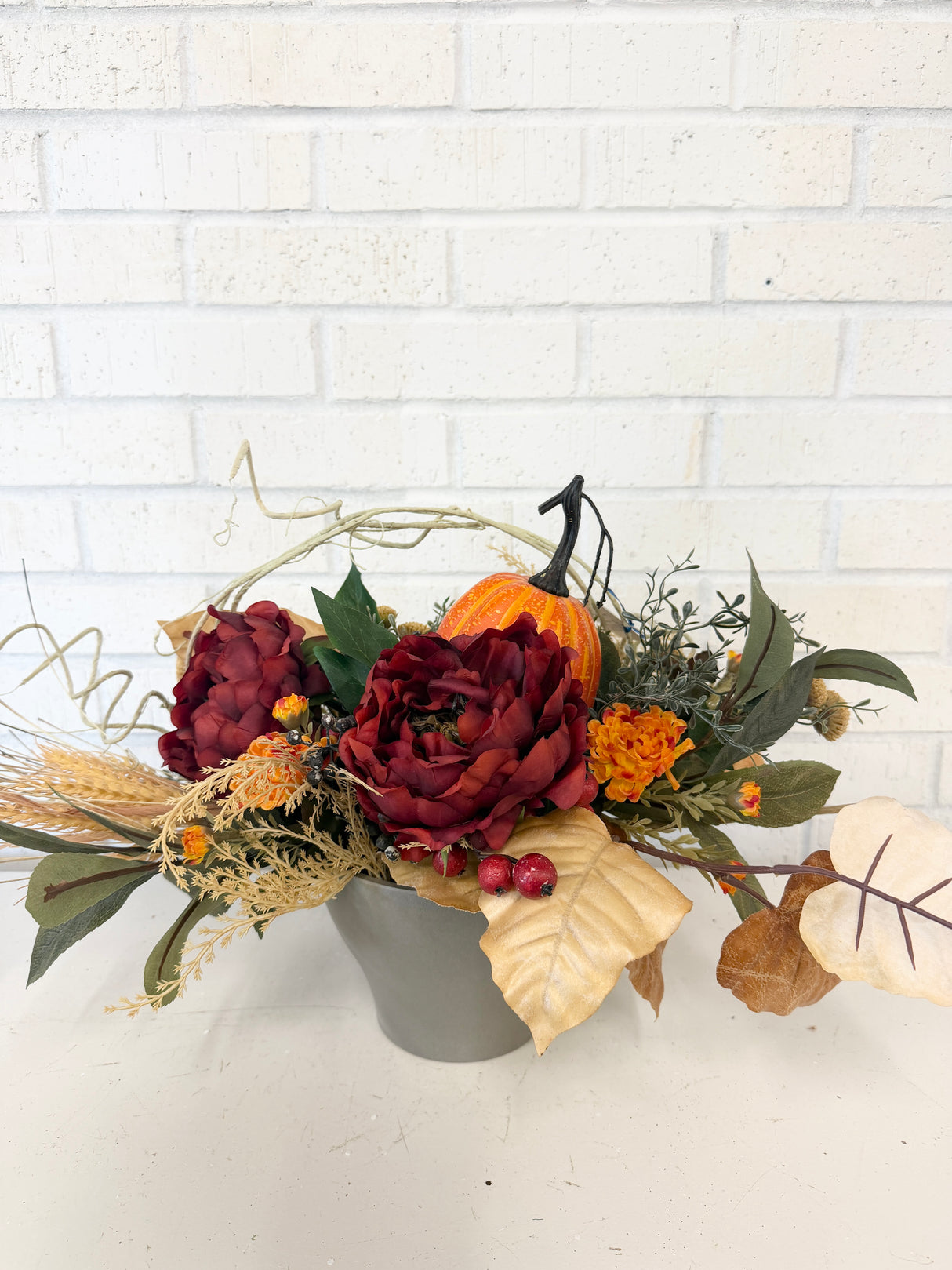 24" Spicy Fall Centerpiece
