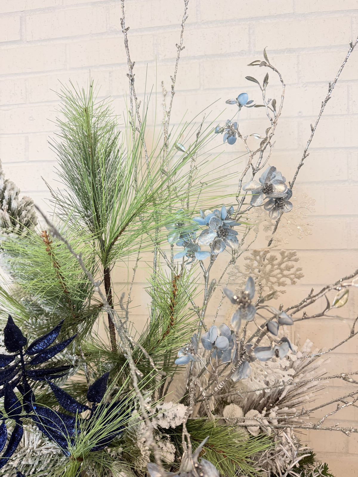 Frozen Winter Porch Pot Kit