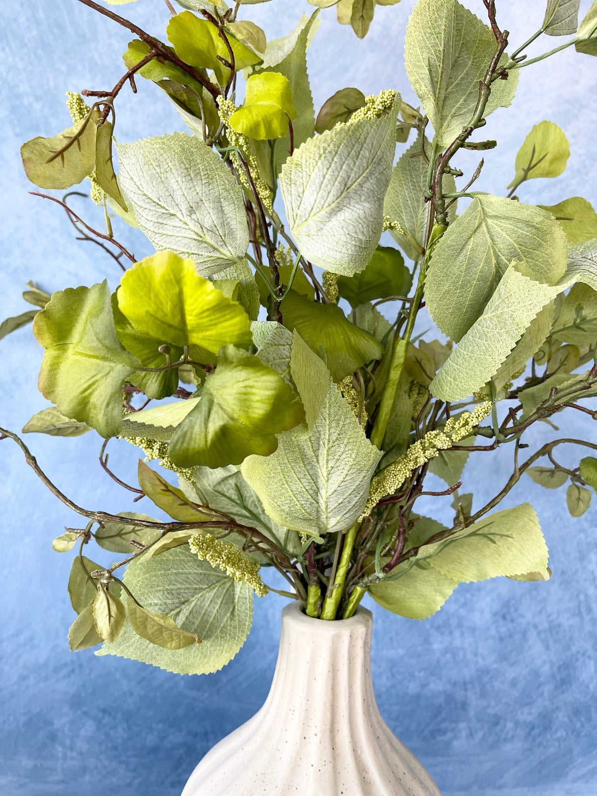 Elm Leaf & Tassel Seed Spray