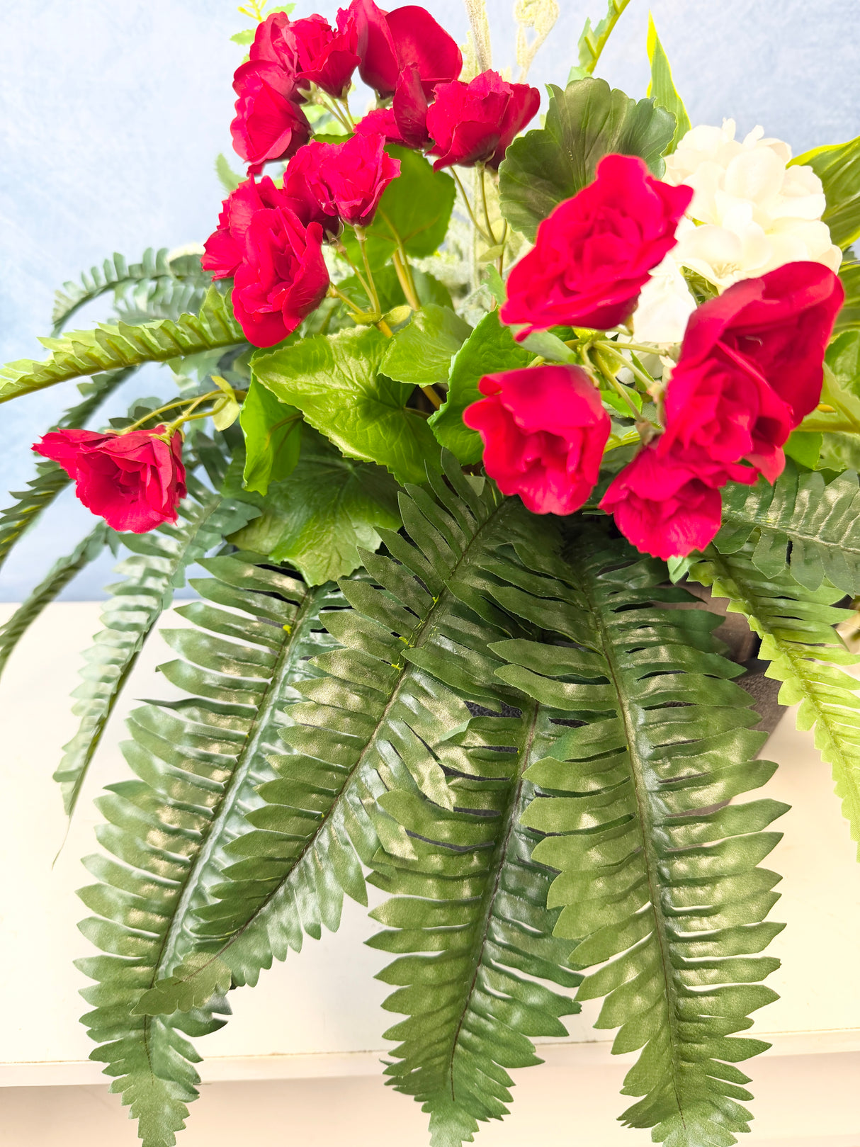 21" UV Protect Patriotic Table Planter
