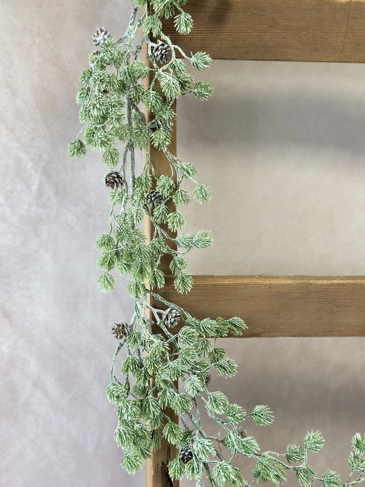 65" Bright Ming Pine Garland