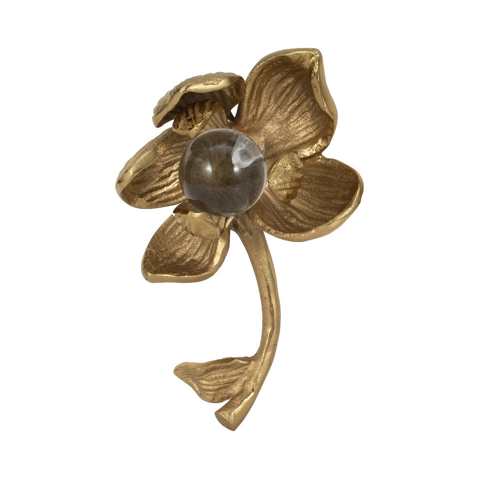 Champagne Darby Metal Flower