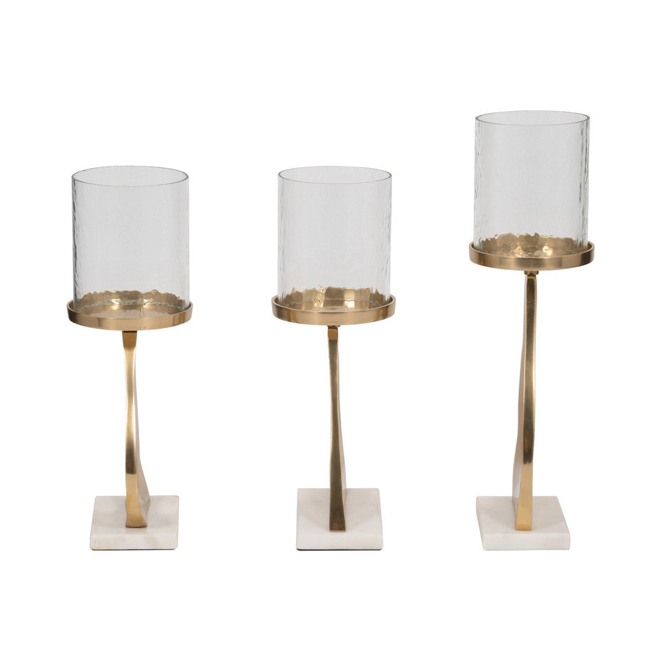 Provence Gold Candleholders -3 Sizes