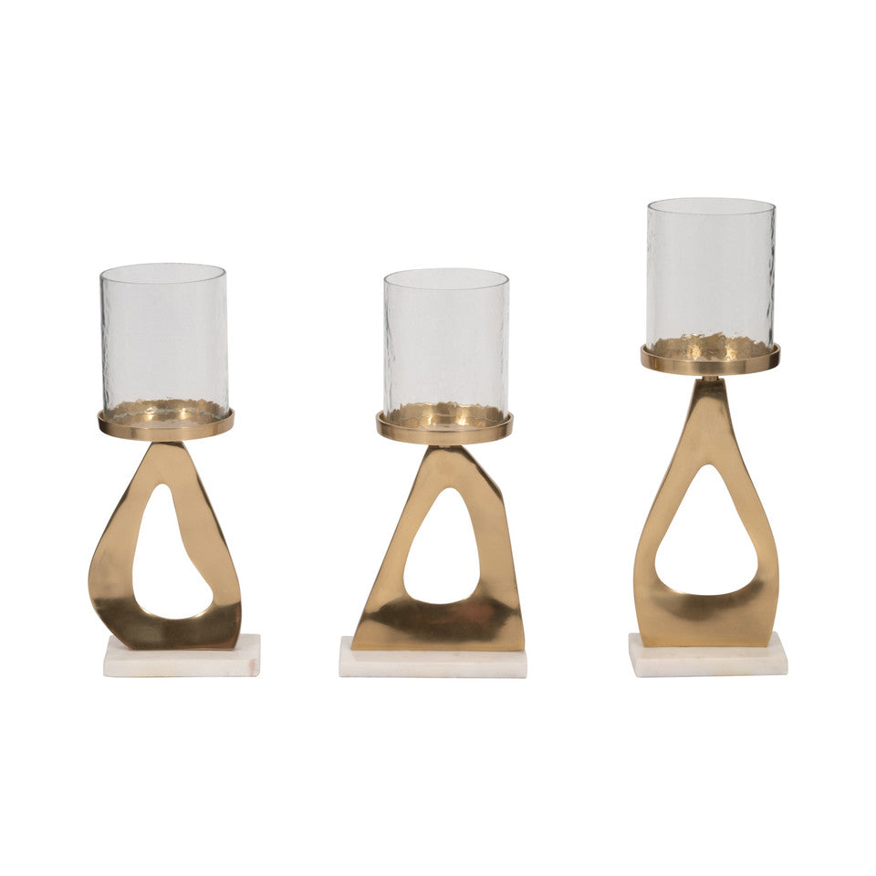 Provence Gold Candleholders -3 Sizes