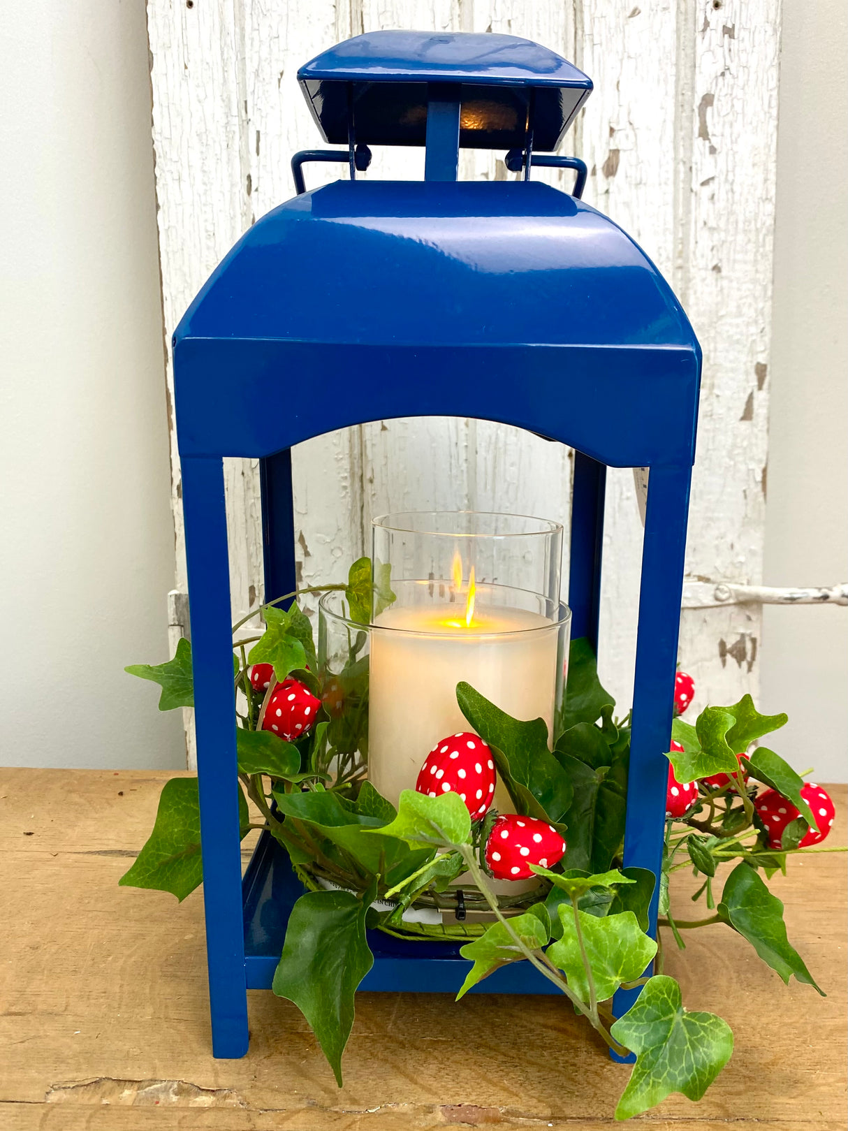 SPECIAL BUY Blue Iron Lantern