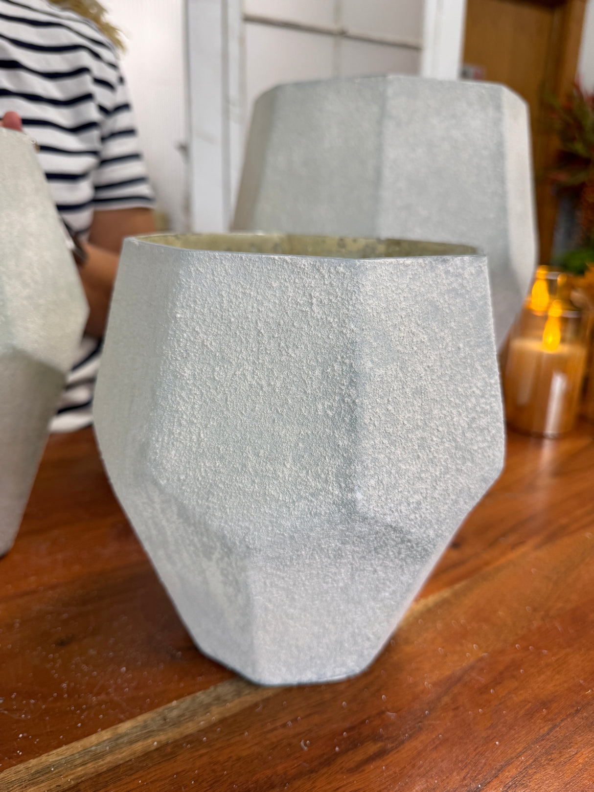 Geometric Modern Vase - 3 Sizes