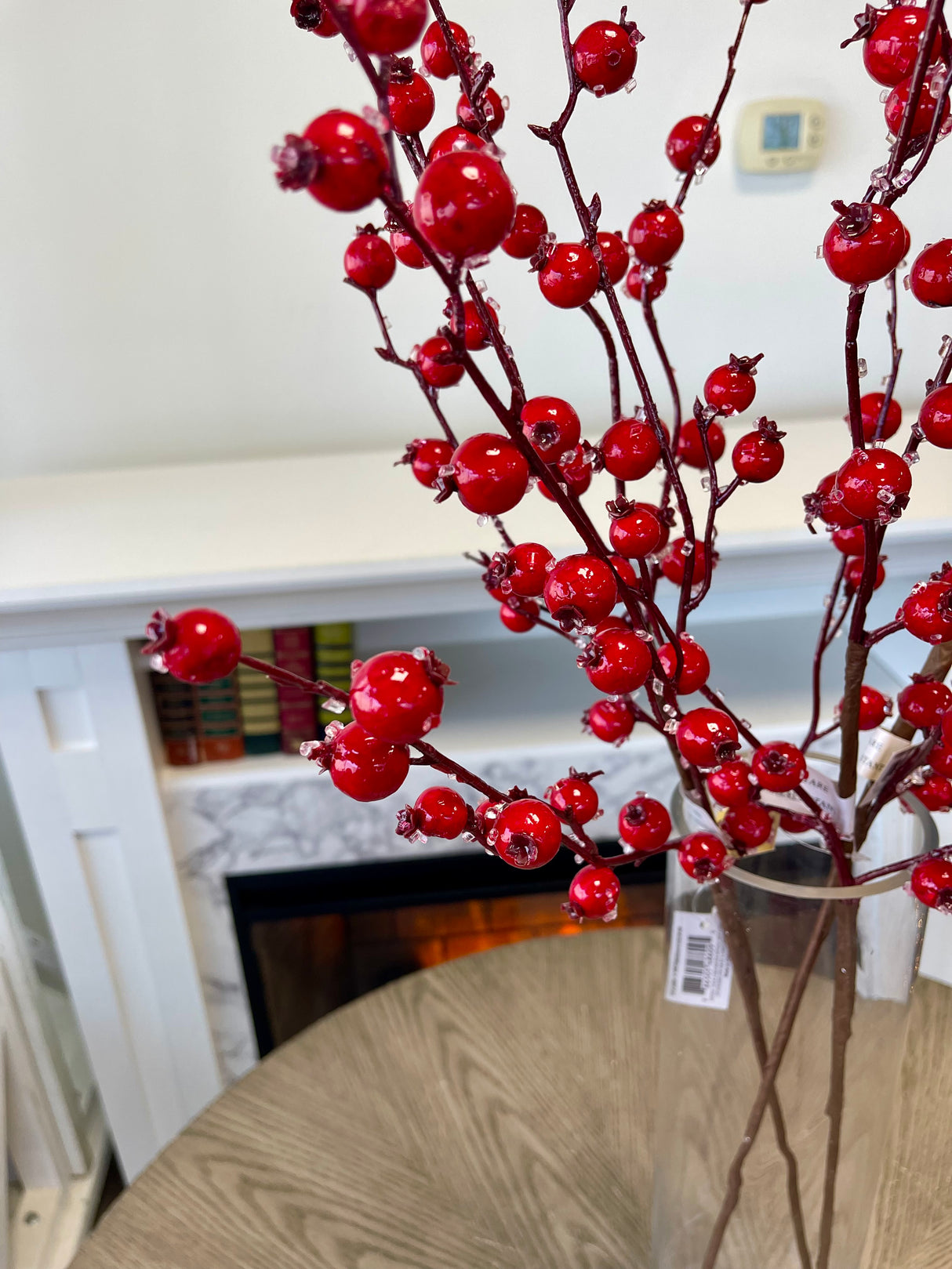 Red Iced Mini Pomegranate