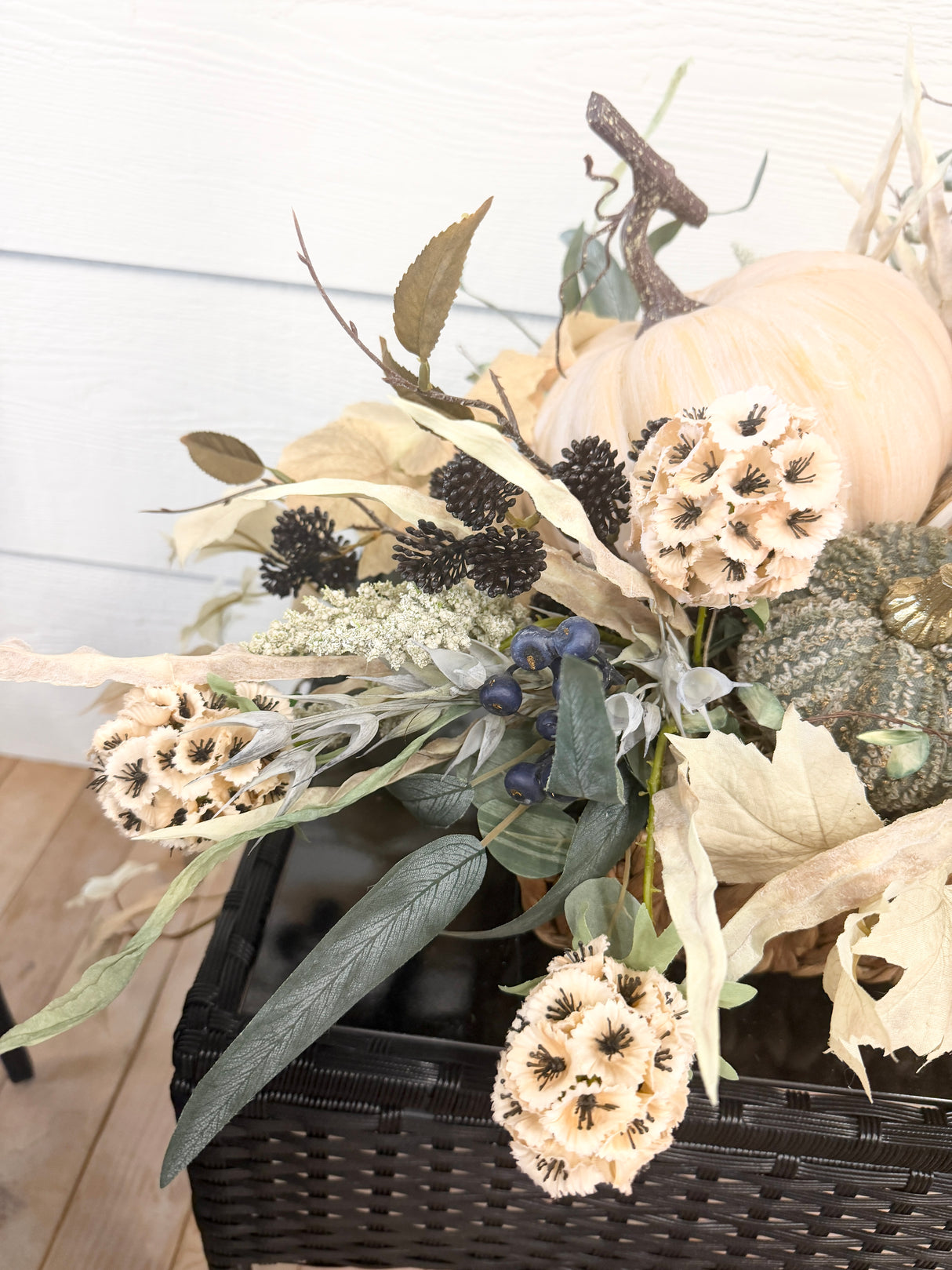 28" Golden Harvest Pumpkin Centerpiece