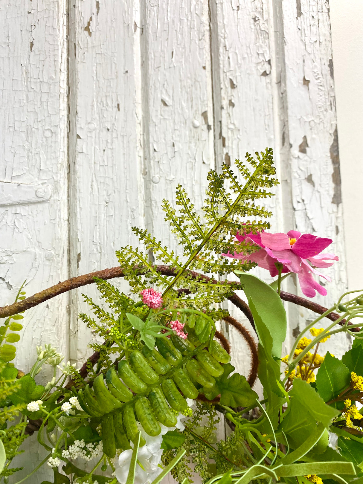23" Easter Blossom Nest Wreath