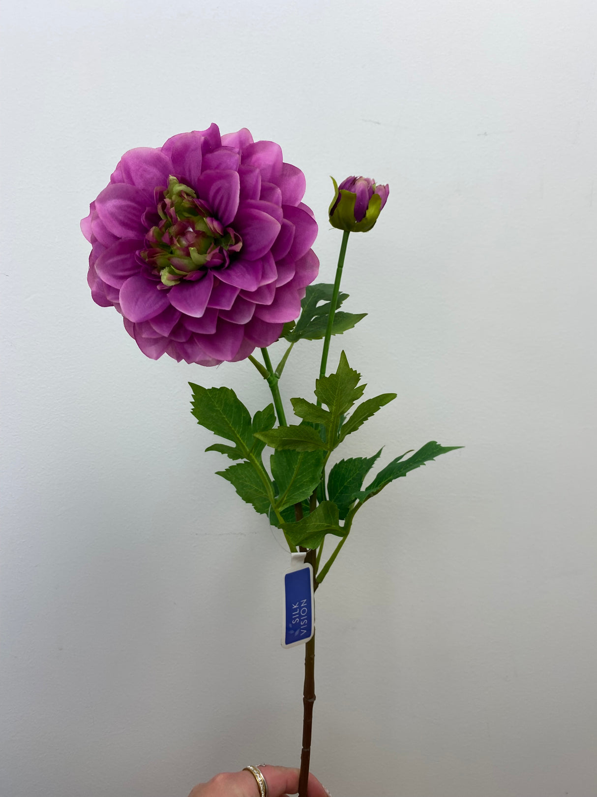Purple Dahlia Spray