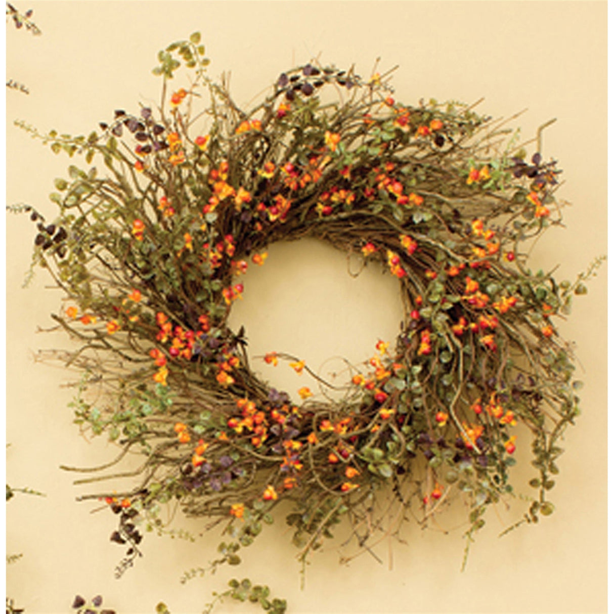 12" Full Bittersweet Candle Ring