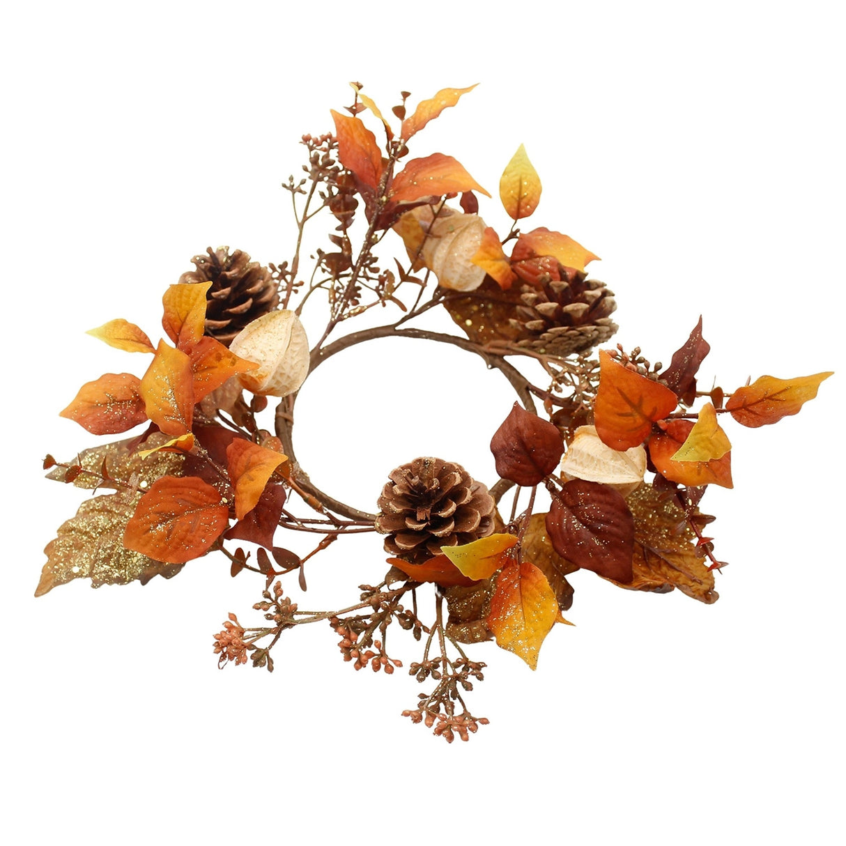 Pinecone Fall Mixed Candle Ring