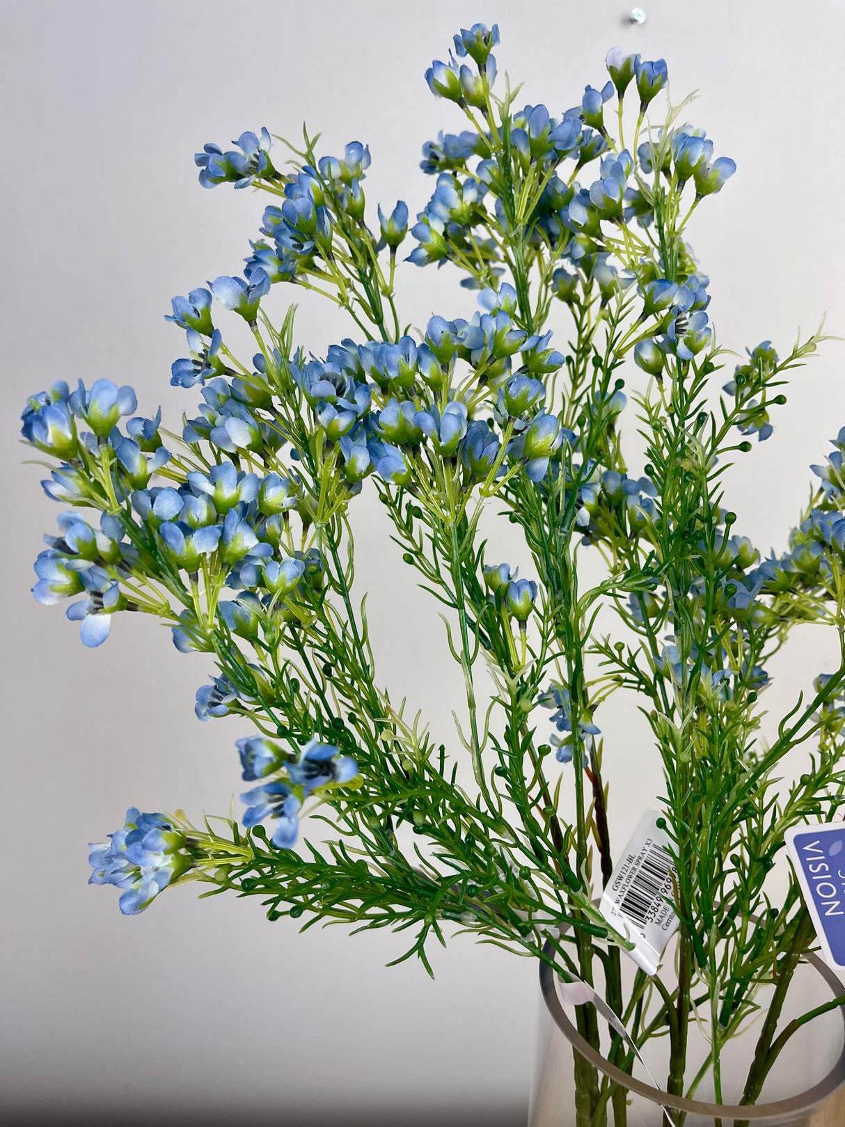Blue Single Waxflower Spray