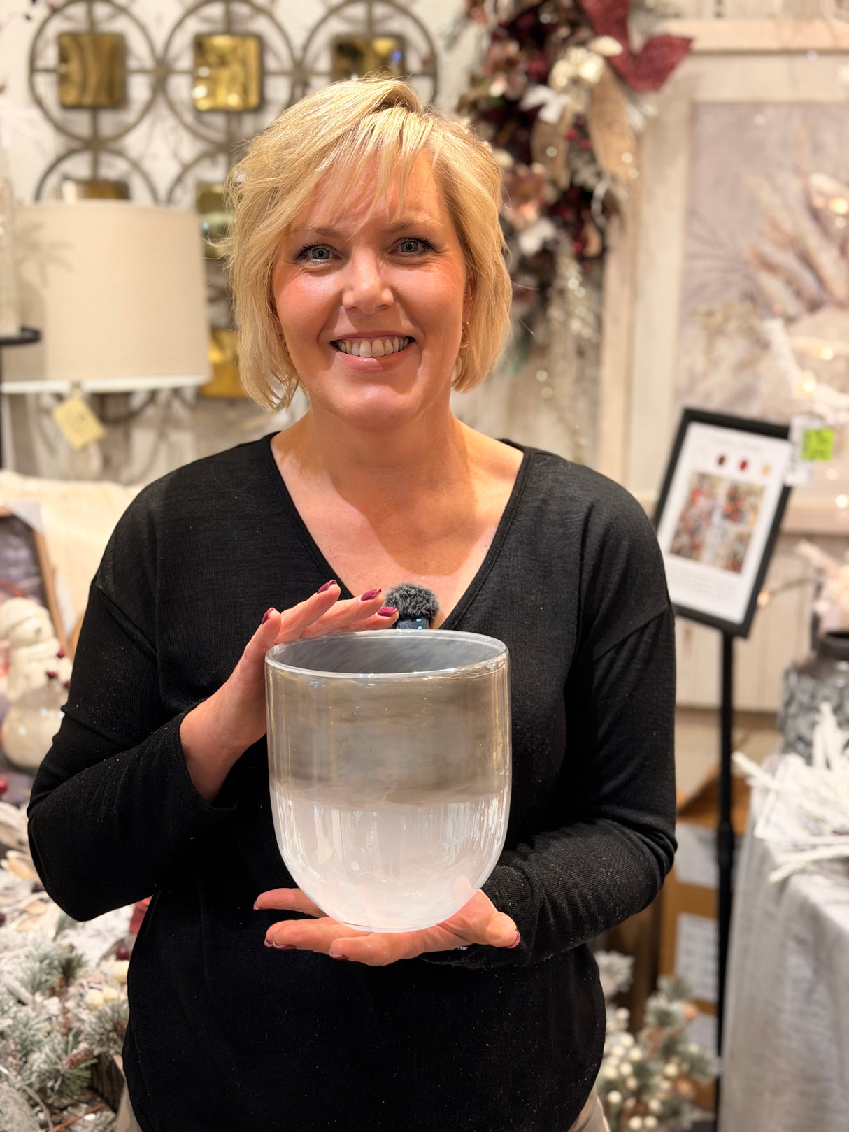 Porto Art Glass Vase