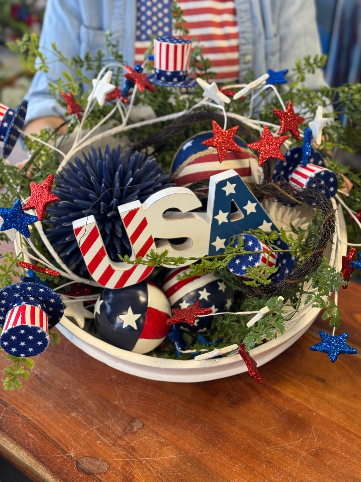 4' Brown Twig Garland