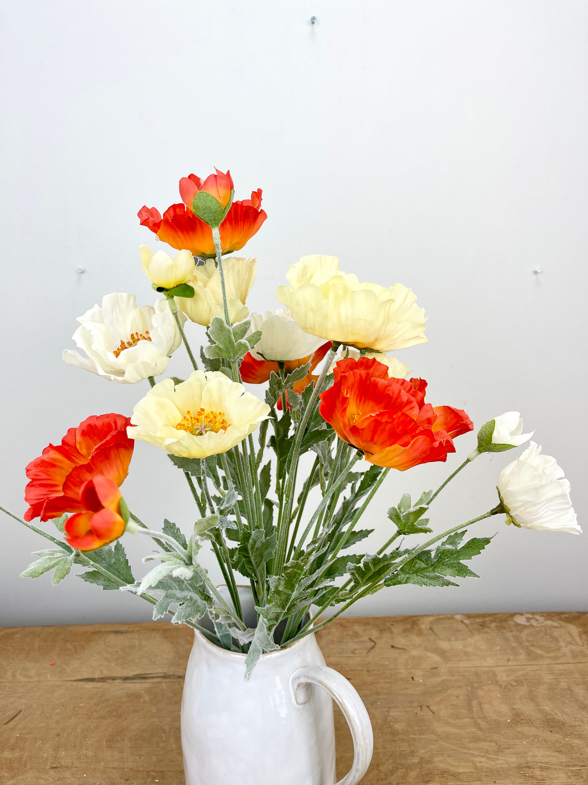 Orange Yellow Poppy Bush