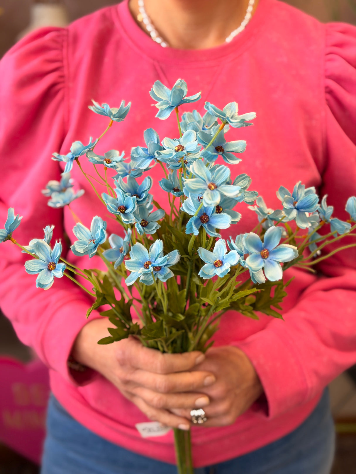 Mini Cosmos Spray - Aqua Blue