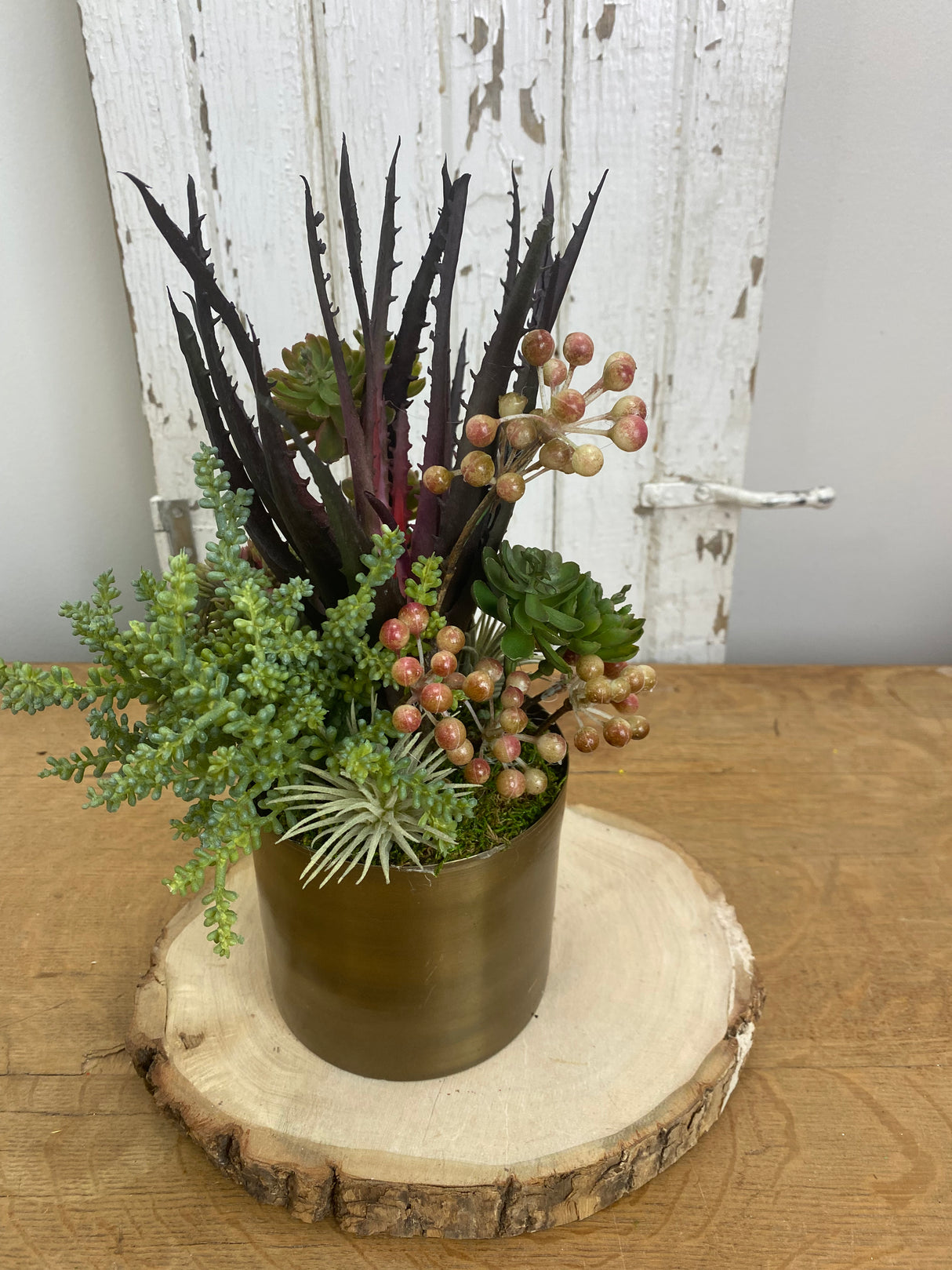 12" Elements of Earth Centerpiece