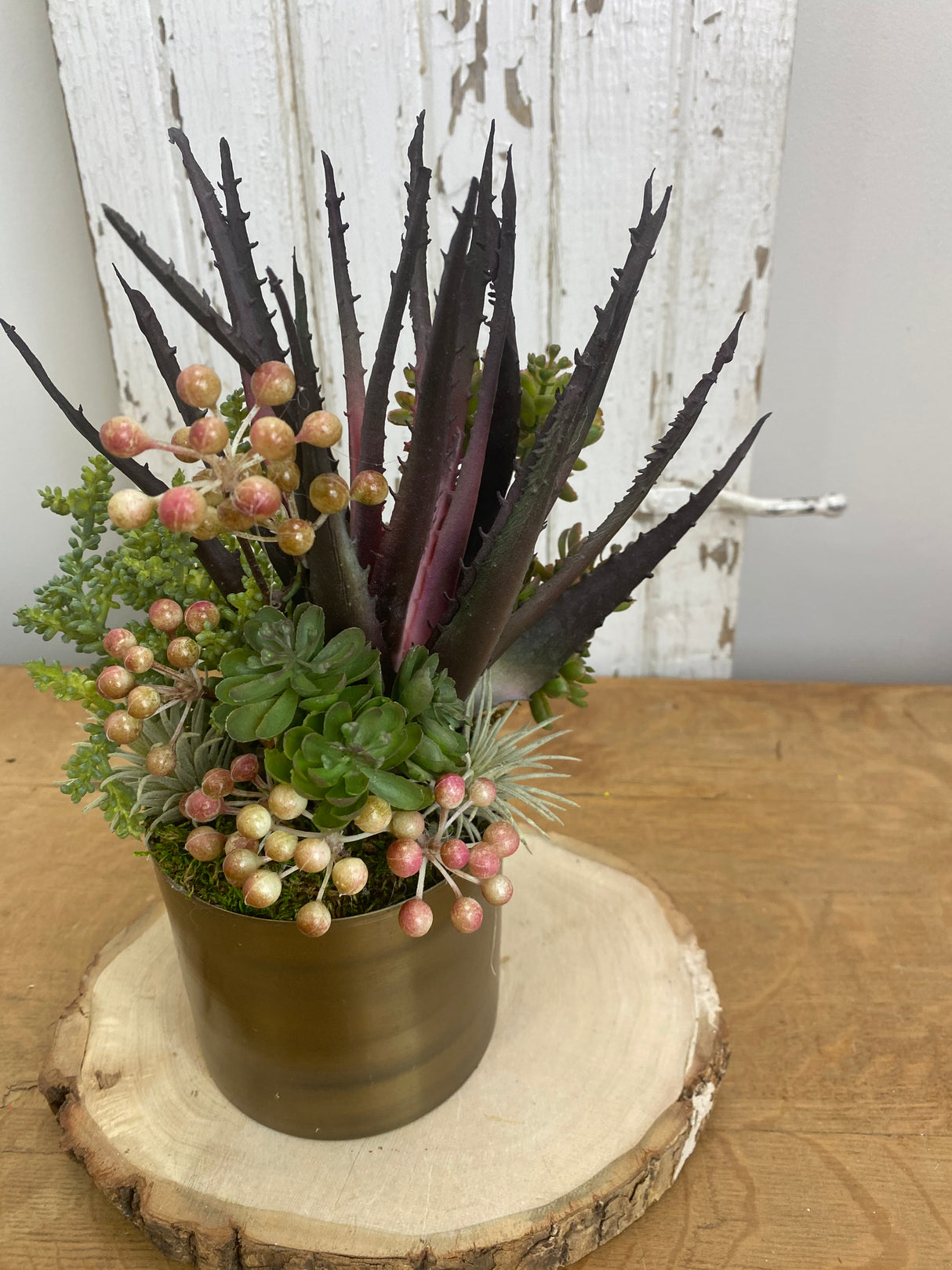 12" Elements of Earth Centerpiece