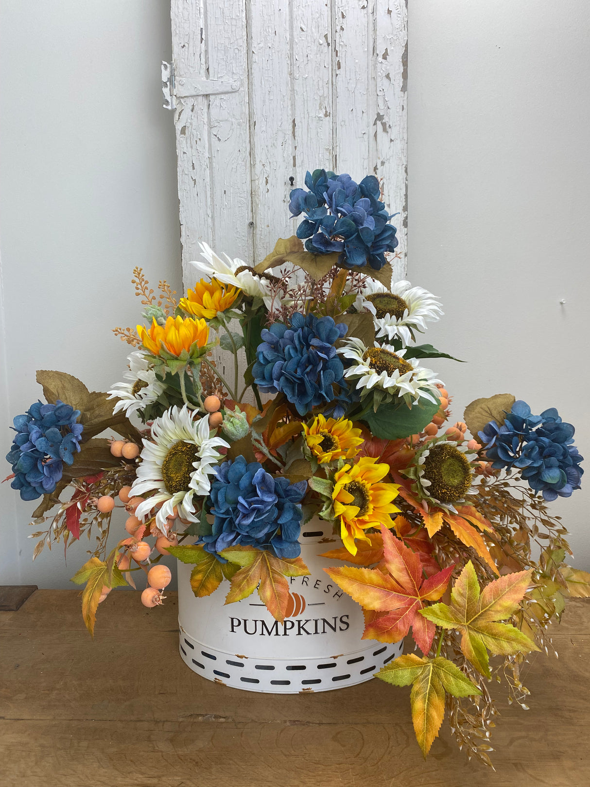35" Farm Fresh Autumn Porch Pot