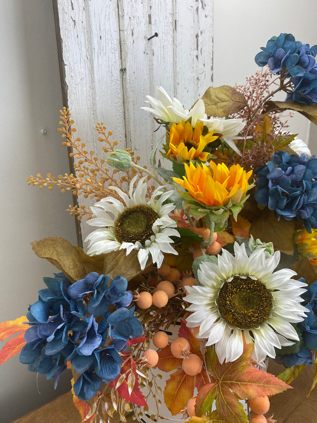 35" Farm Fresh Autumn Porch Pot