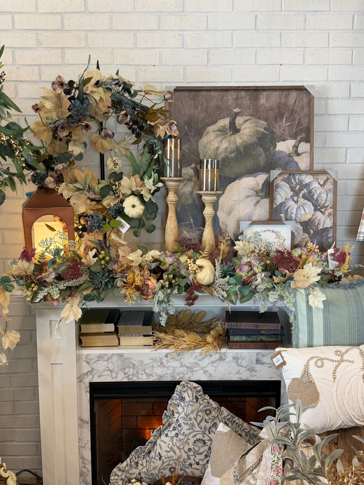 53" Mauve Meadow Garland
