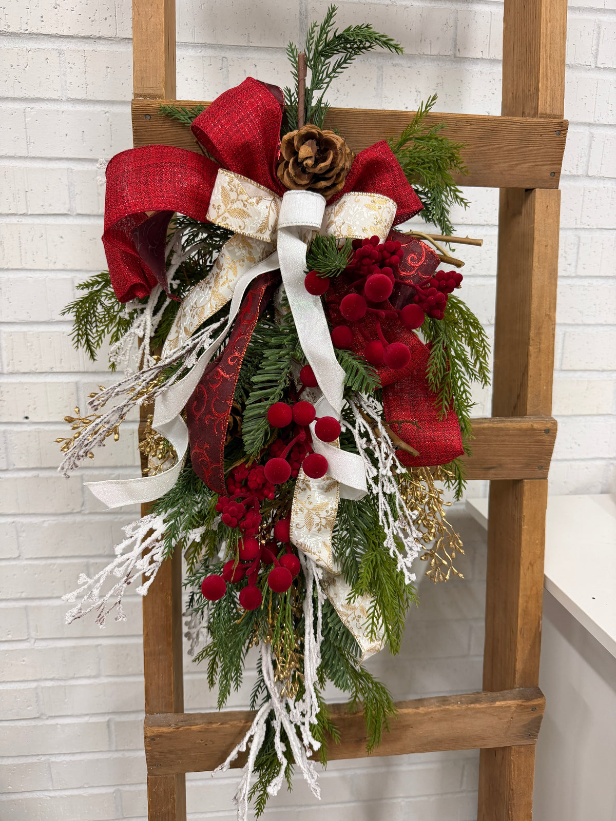 Crimson Christmas Swag Kit