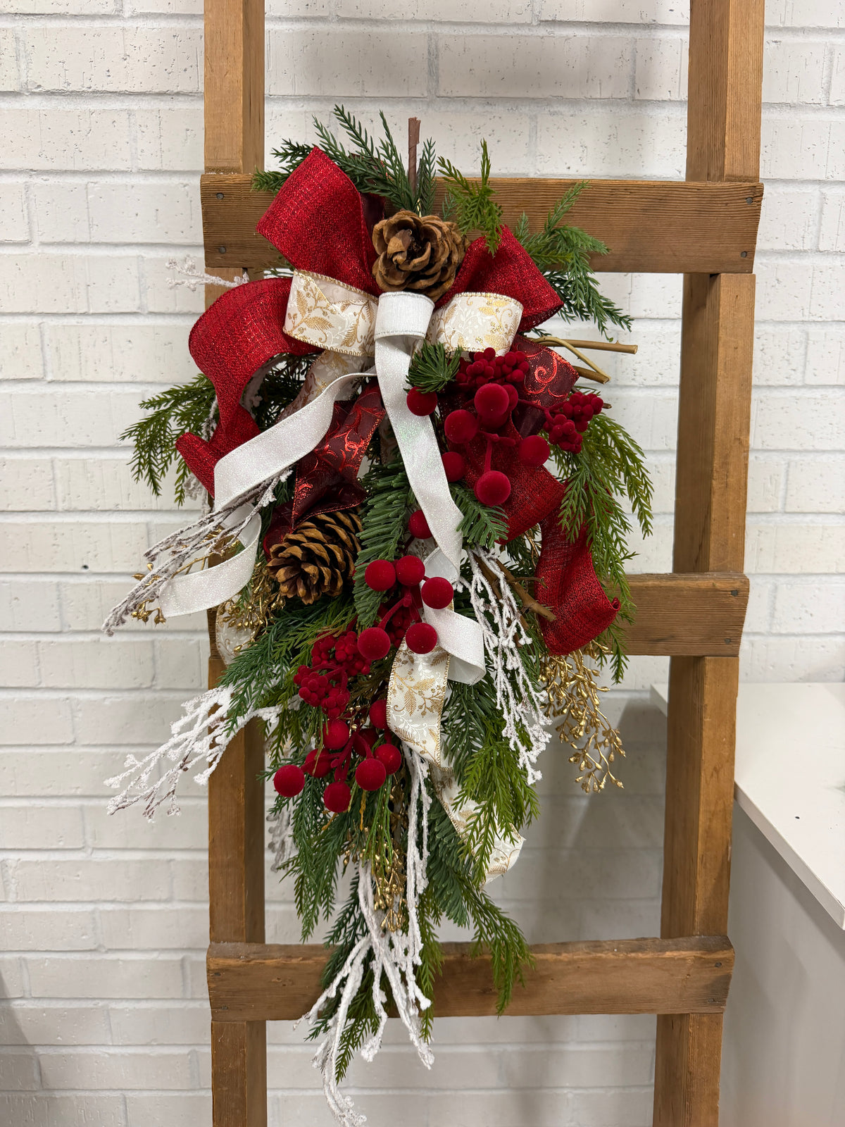 Crimson Christmas Swag Kit