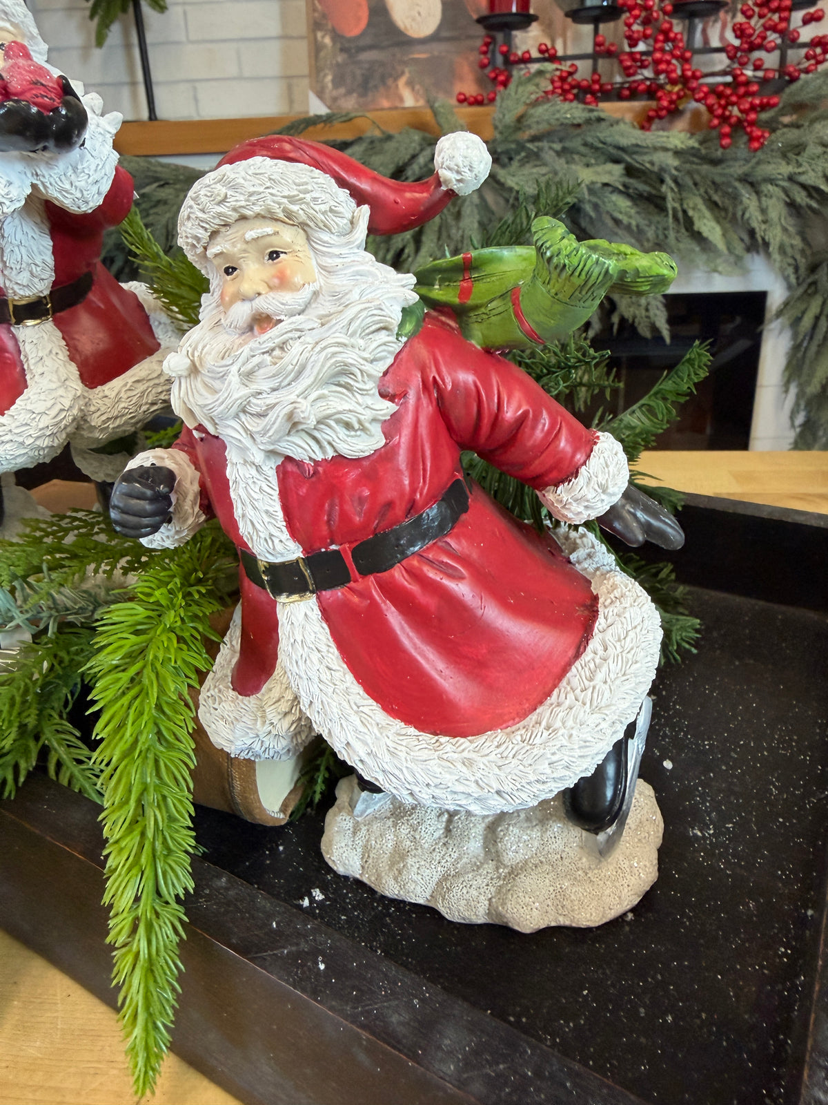 Golly Happy Santa Accent