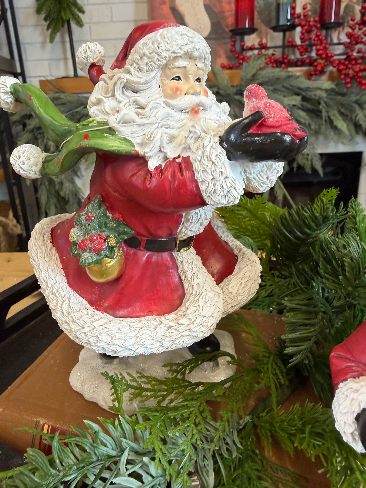 Golly Happy Santa Accent