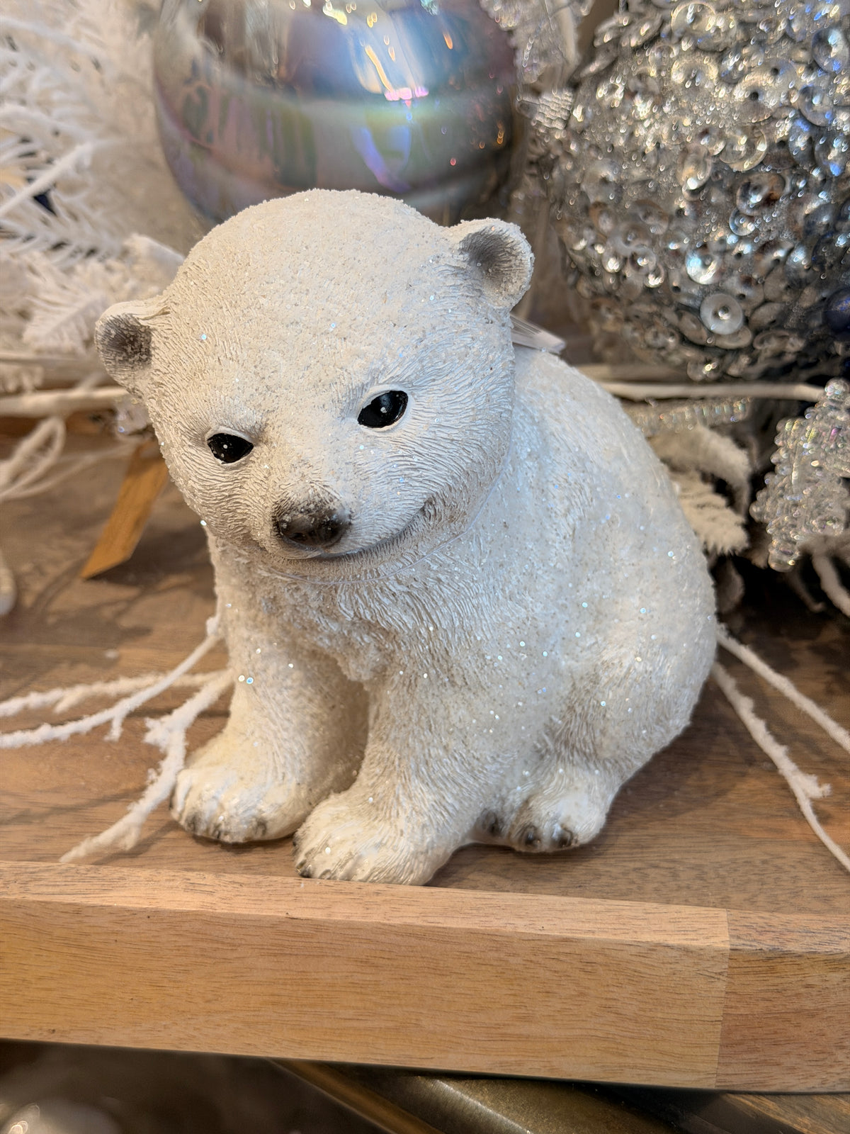 Resin Polar Bear Cub - 3 Sizes