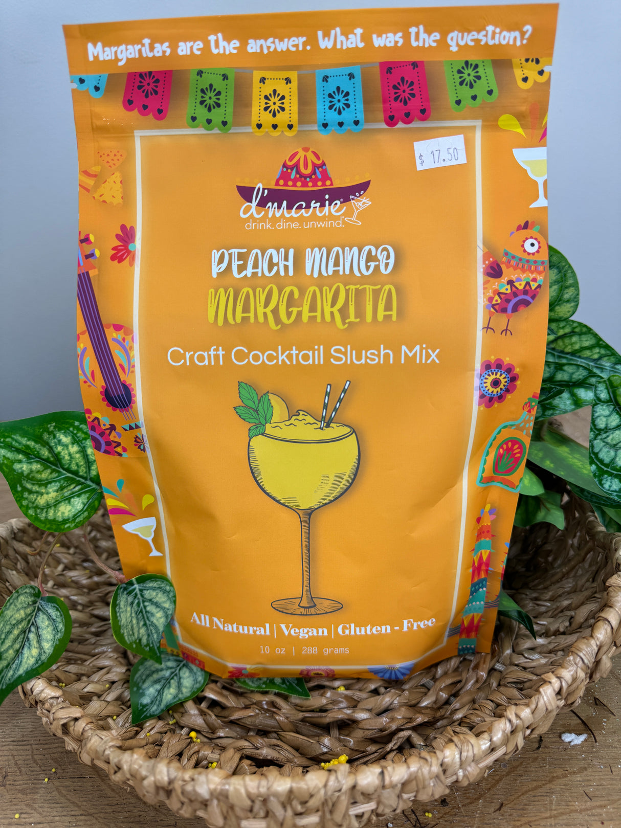 Peach Mango Margarita Slush Mix